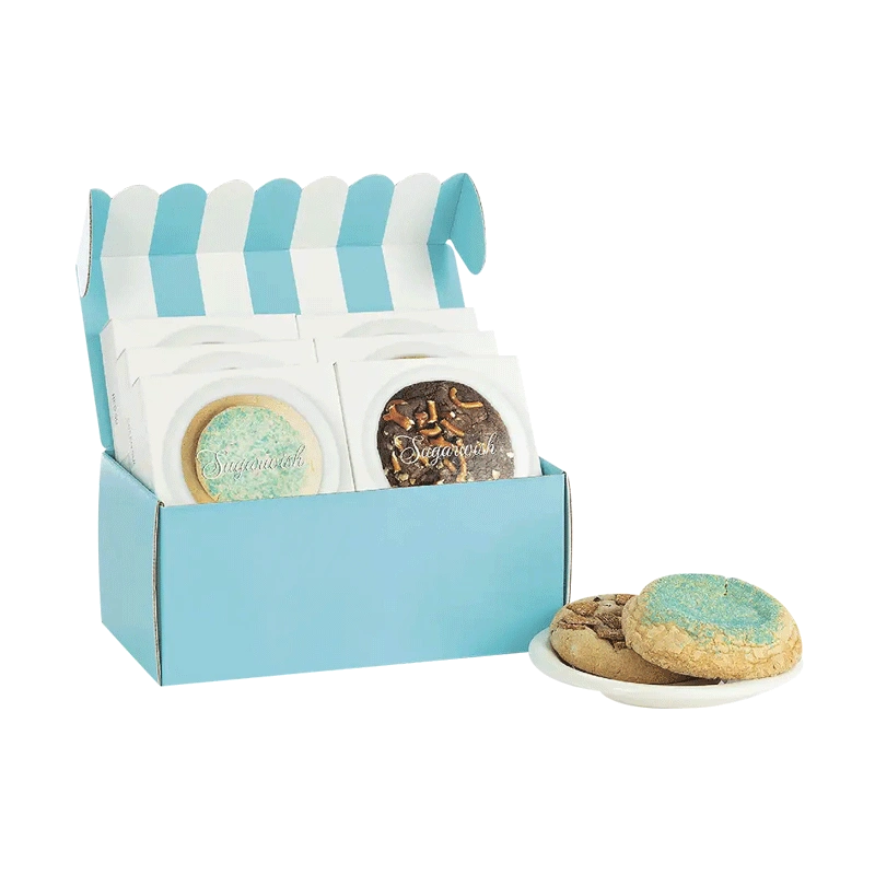 Affordable biscuit boxes tailored for gifting, retail, and takeaway needs