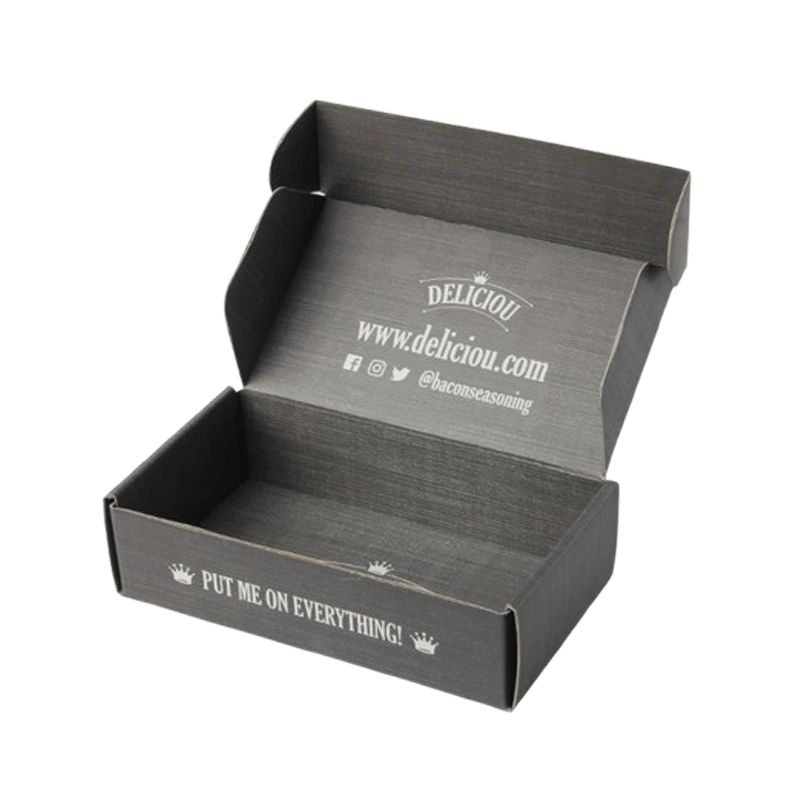 Affordable Wholesale Black Mailer Boxes for E-commerce