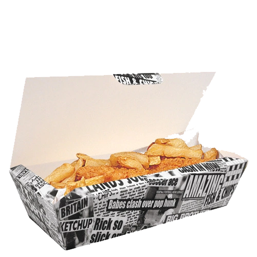 Affordable paper food tray boxes tailored for takeout, events, and catering