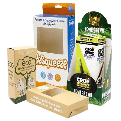 Affordable product display boxes perfect for various retail products