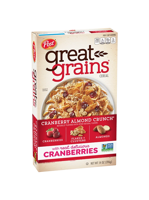 Custom cereal box with logo printing to enhance brand recognition and appeal