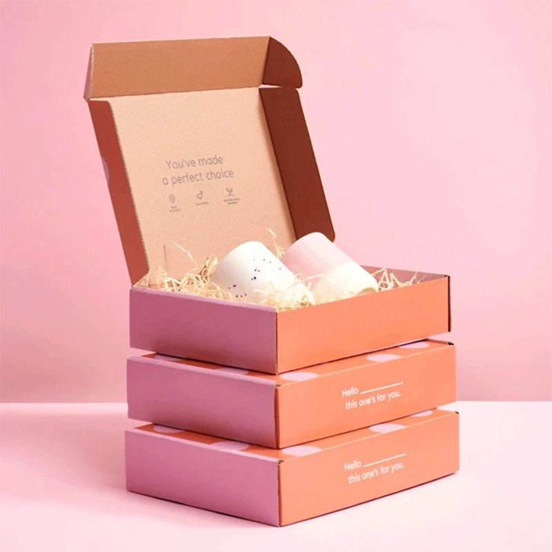 Affordable Wholesale Colored Mailer Boxes for E-commerce