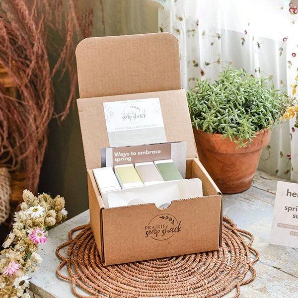 Wholesale soap subscription boxes ideal for soap clubs and gift subscriptions in USA