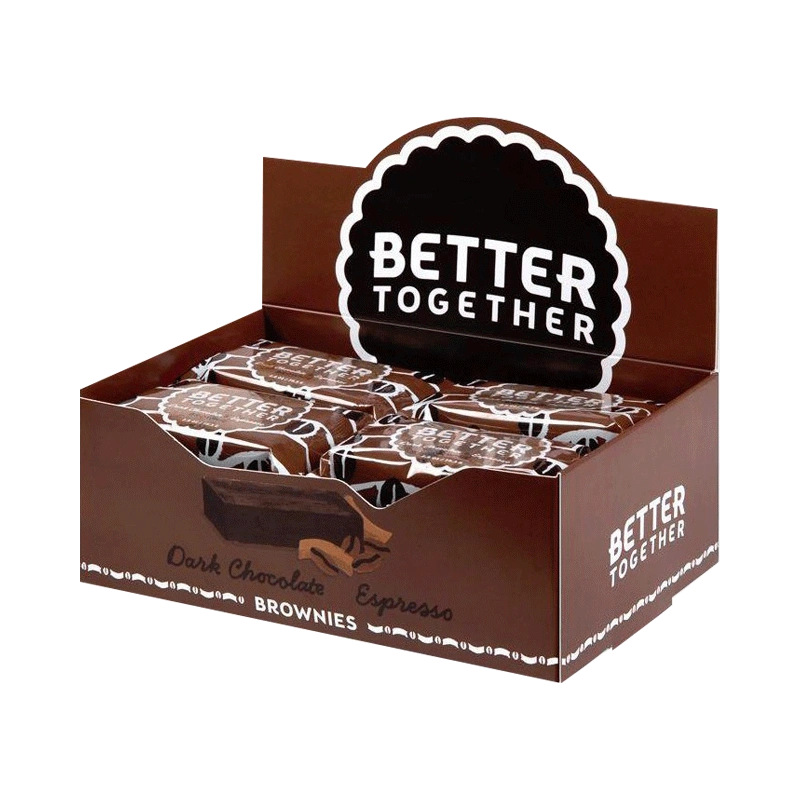 Custom brownie boxes designed for secure and stylish dessert packaging
