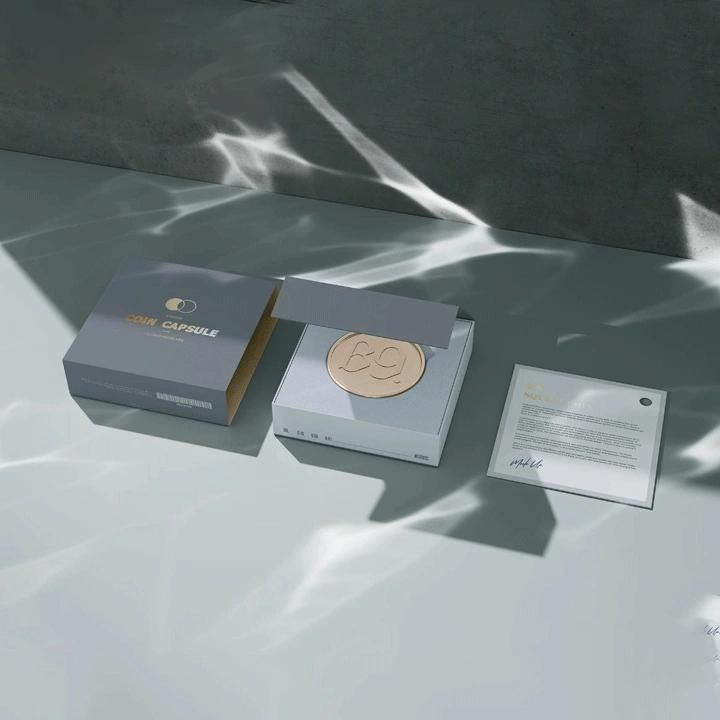 Coin boxes with logo printing for professional branding
