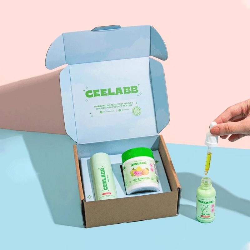 Mailer CBD gummies boxes for secure shipping in USA