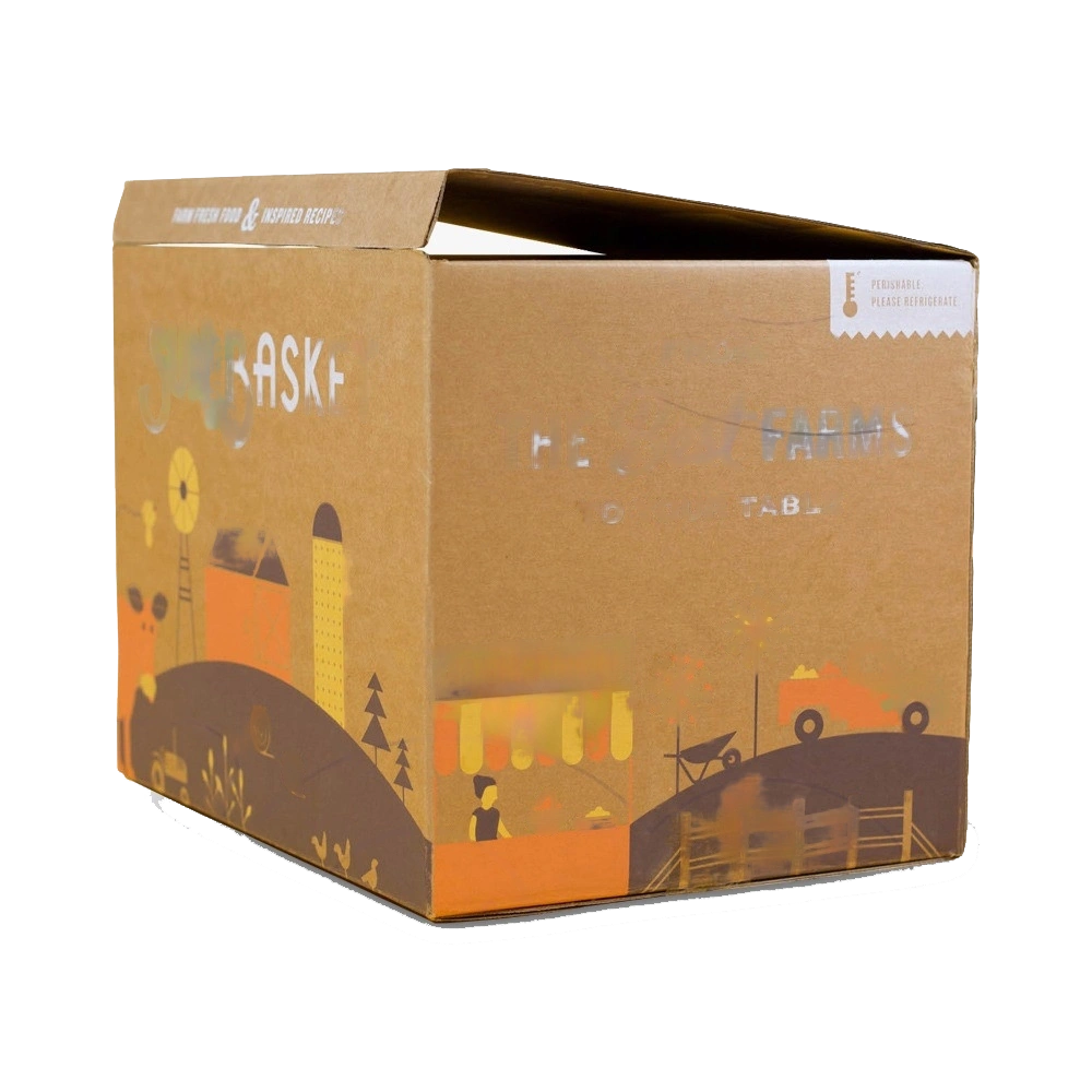 High-Quality Corrugated Boxes with Custom Logo Printing