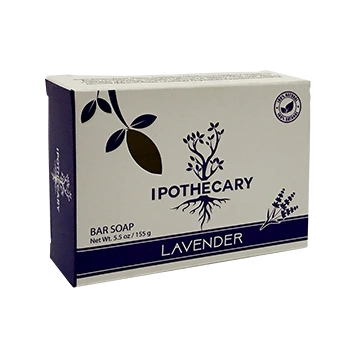 Die cut soap boxes with logo printing for unique and branded soap displays