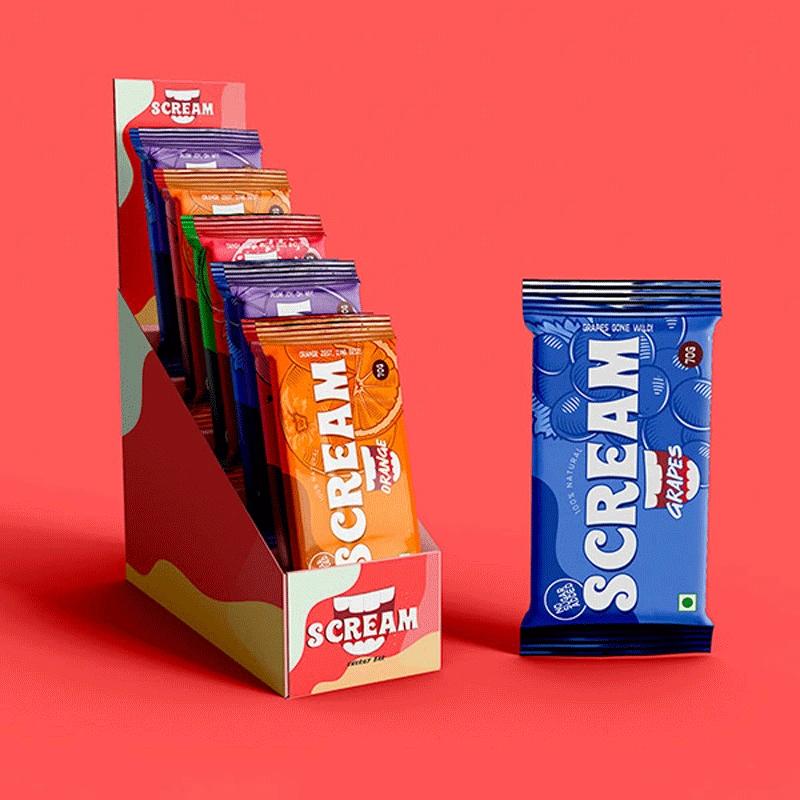 High-quality candy display boxes with durable and colorful designs