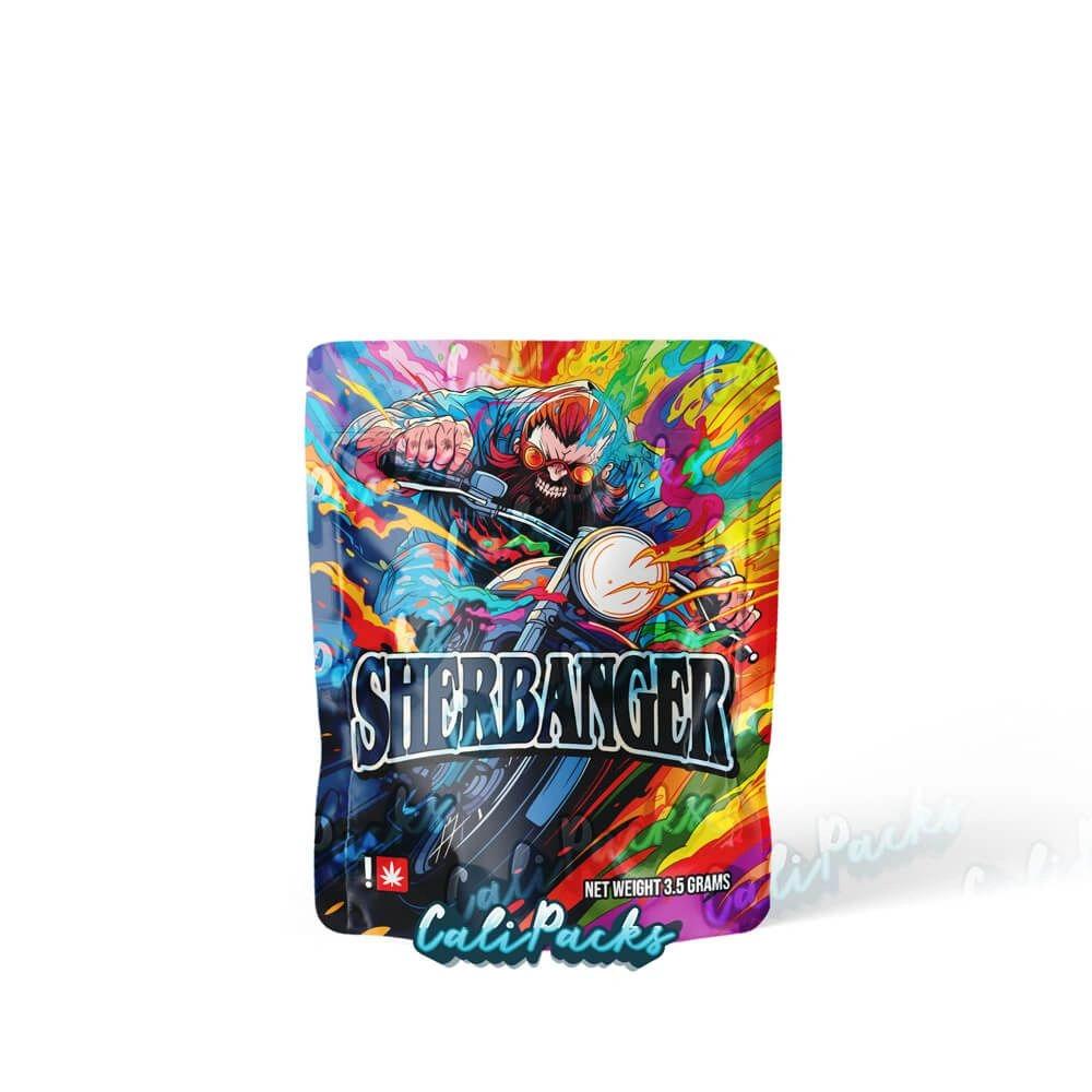 High-quality 3.5g Mylar bags with durable materials
