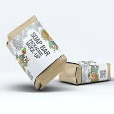 Soap sleeves with logo printing for branded and professional product presentation