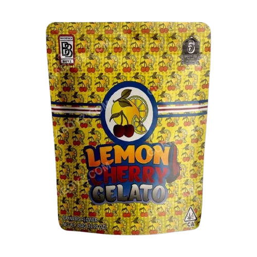 Custom 3.5g Mylar bags for secure and odor-proof packaging