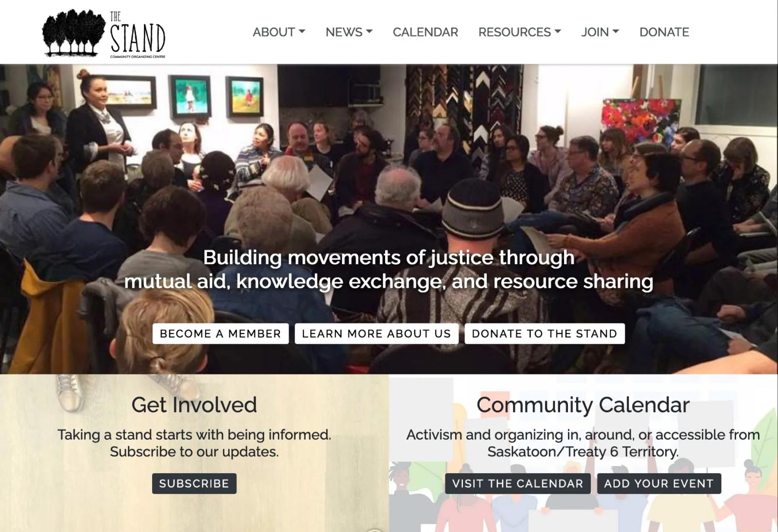 Building a citywide activist calendar to coordinate grassroots organizing in Saskatoon hero image