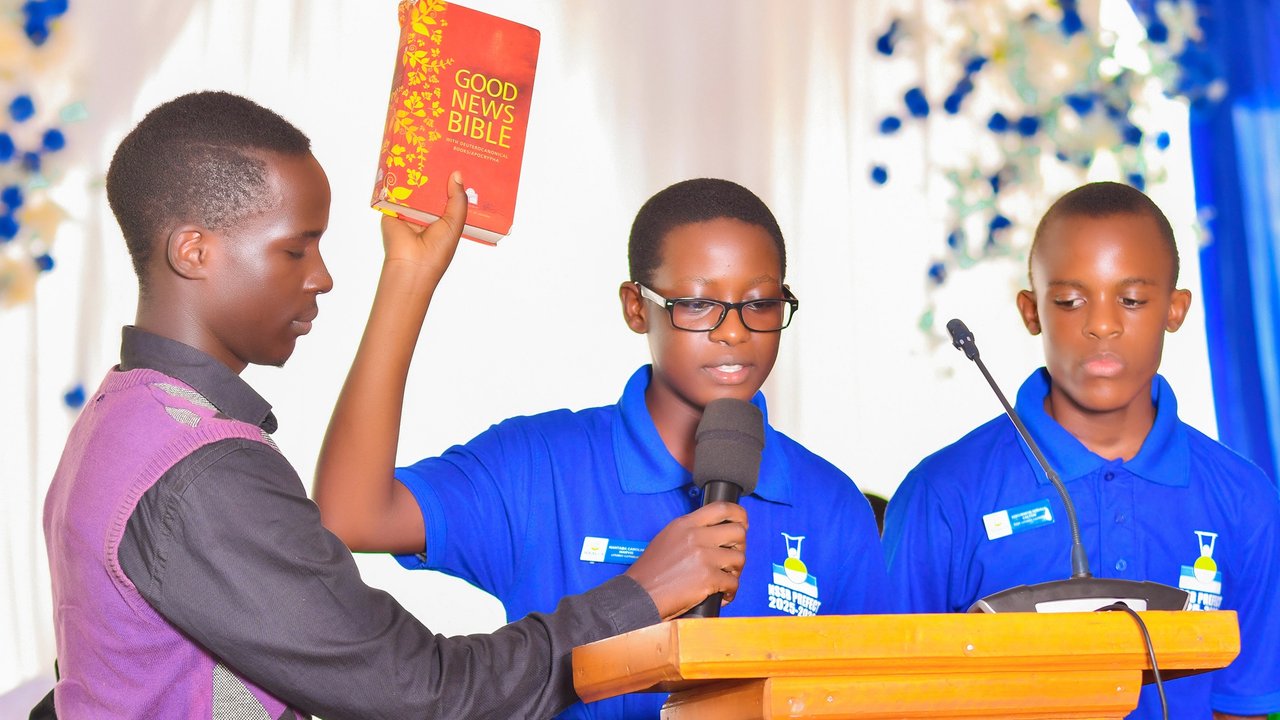 Ushering in New Student Leaders - Bweyogerere