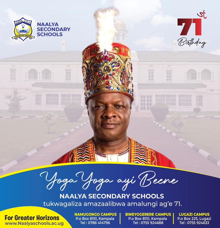 CELEBRATING OUR BELOVED KING: HAPPY 71ST BIRTHDAY, HIS MAJESTY SSABASAJJA KABAKA RONALD MUWENDA MUTEBI II