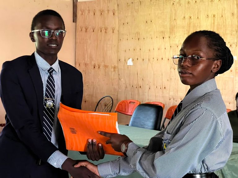 A PEACEFUL TRANSITION AS NEW PREFECTS TAKE OFFICE WITNESSED AT NAALYA LUGAZI CAMPUS 
