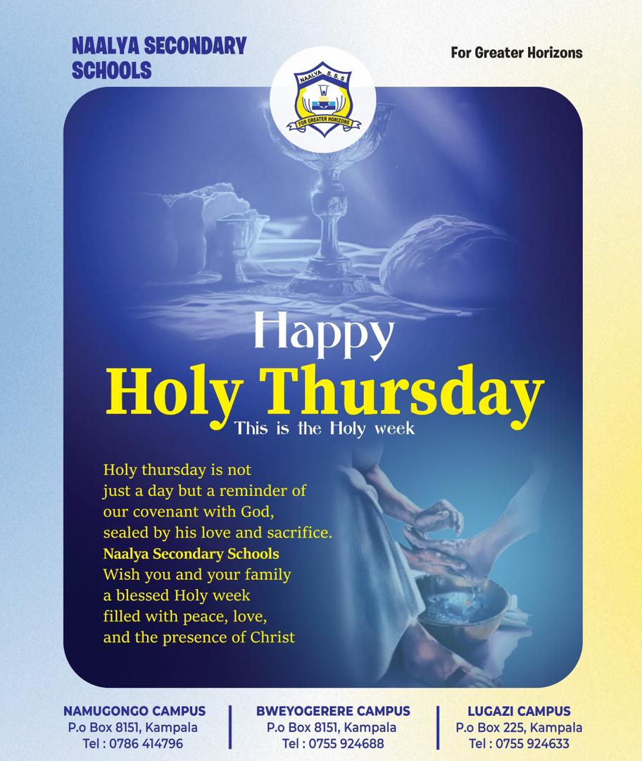 HOLY THURSDAY GREETINGS