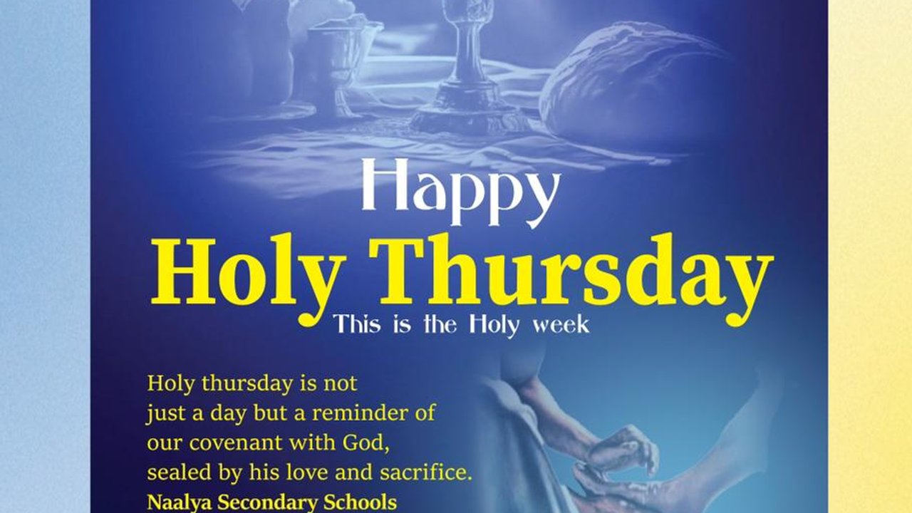 HOLY THURSDAY GREETINGS