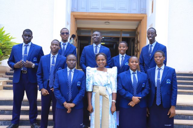 Prefectoral visit to Katikiro's Office