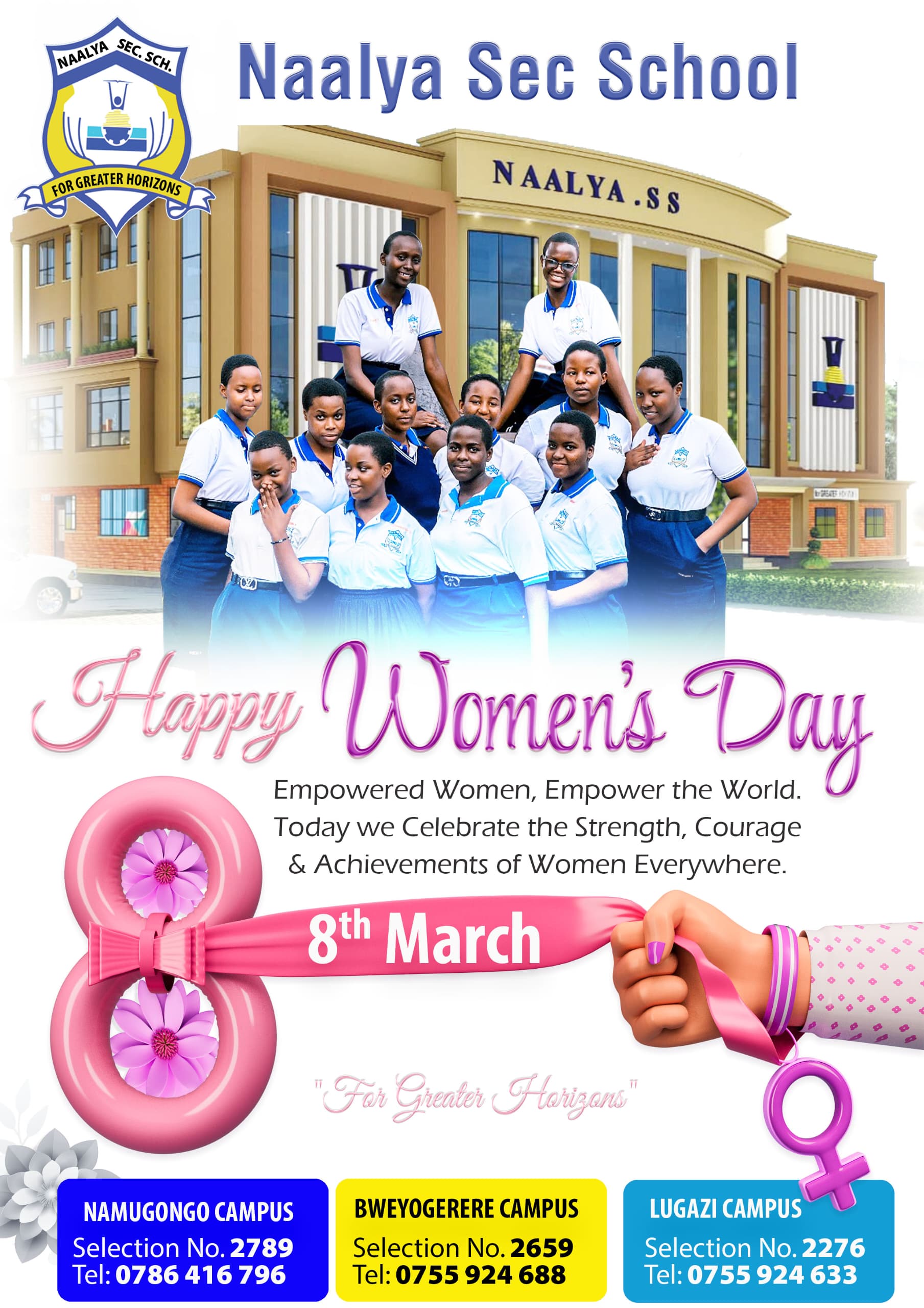 HAPPY WOMEN'S DAY 2026 CELEBRATING WOMEN OF NAALYA
