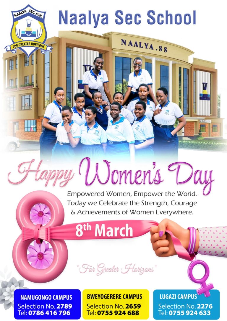 HAPPY WOMEN'S DAY 2026 CELEBRATING WOMEN OF NAALYA