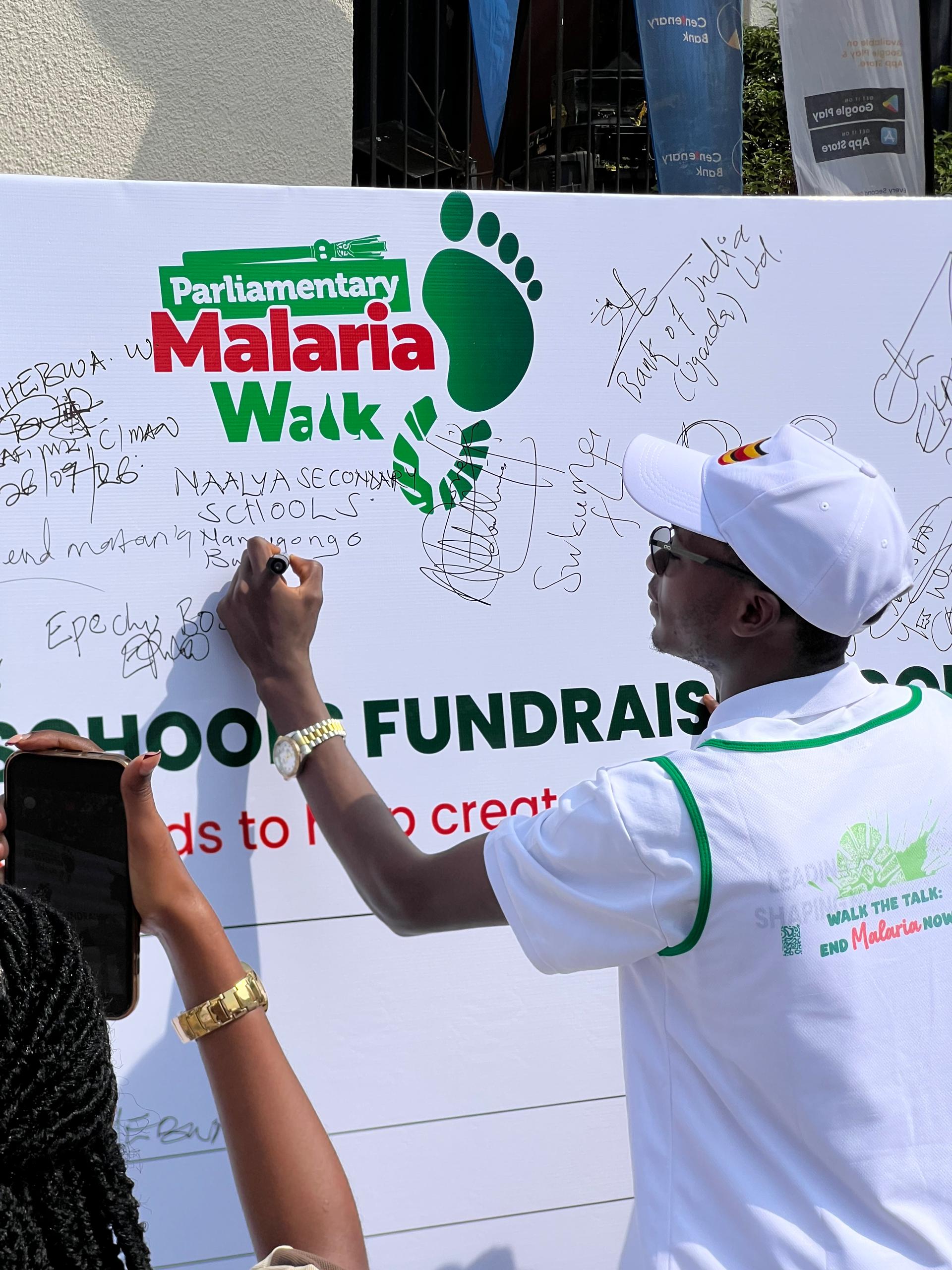 Naalya Schools Participate in Parliamentary Malaria Walk