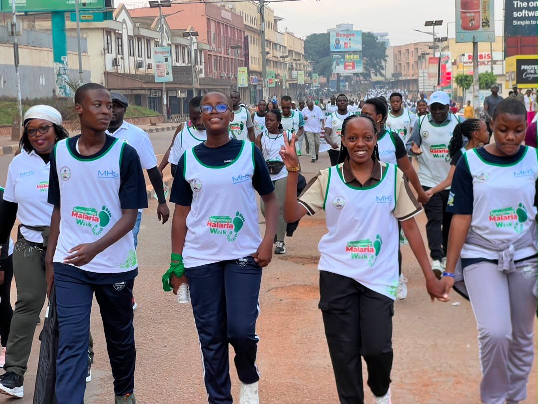 Naalya Schools Participate in Parliamentary Malaria Walk