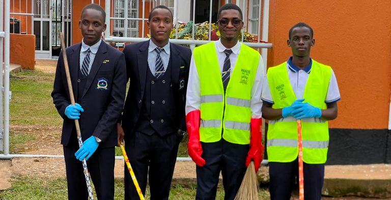 Naalya Bweyogerere Campus Joins Bulungi Bwansi (Community Cleaning) to Celebrate Kabaka’s 33rd Coronation