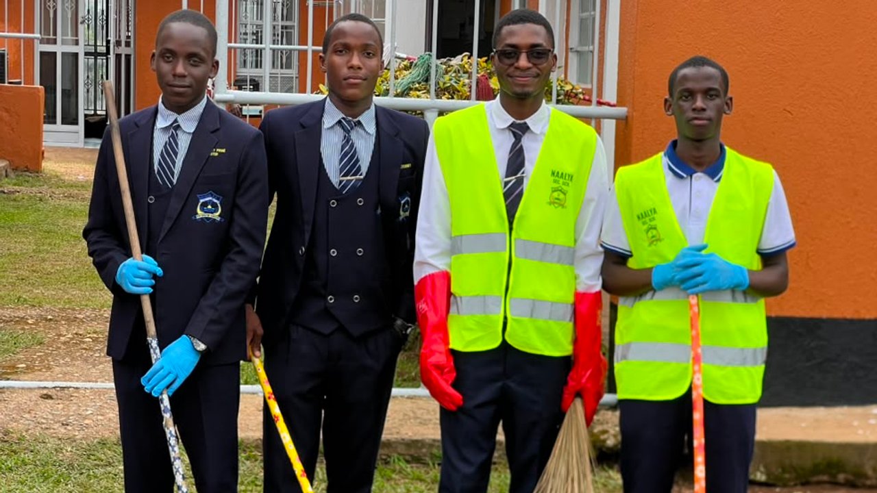 Naalya Bweyogerere Campus Joins Bulungi Bwansi (Community Cleaning) to Celebrate Kabaka’s 33rd Coronation