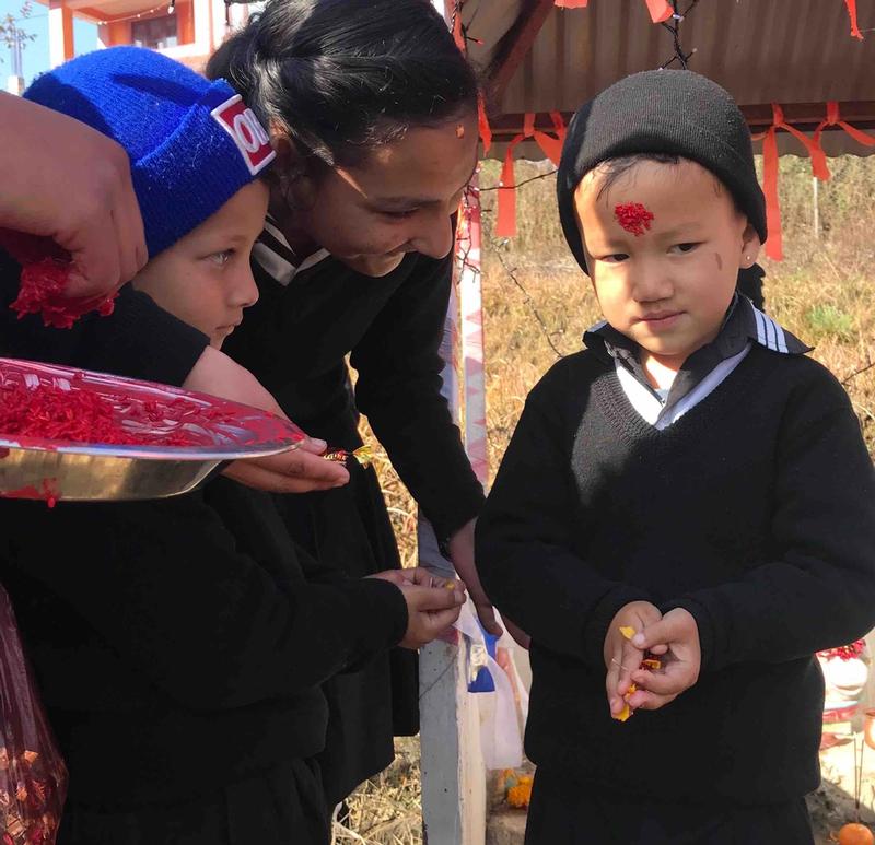 Earthquake Blues and Bloom Nepal School 