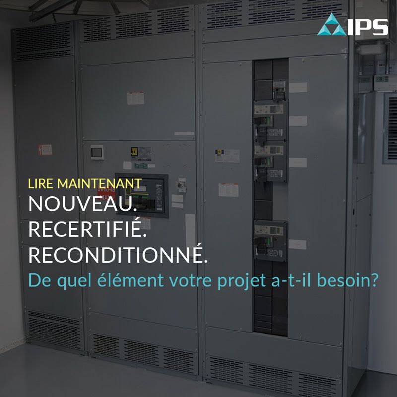 Reconditioned UL891 switchboard for industrial applications