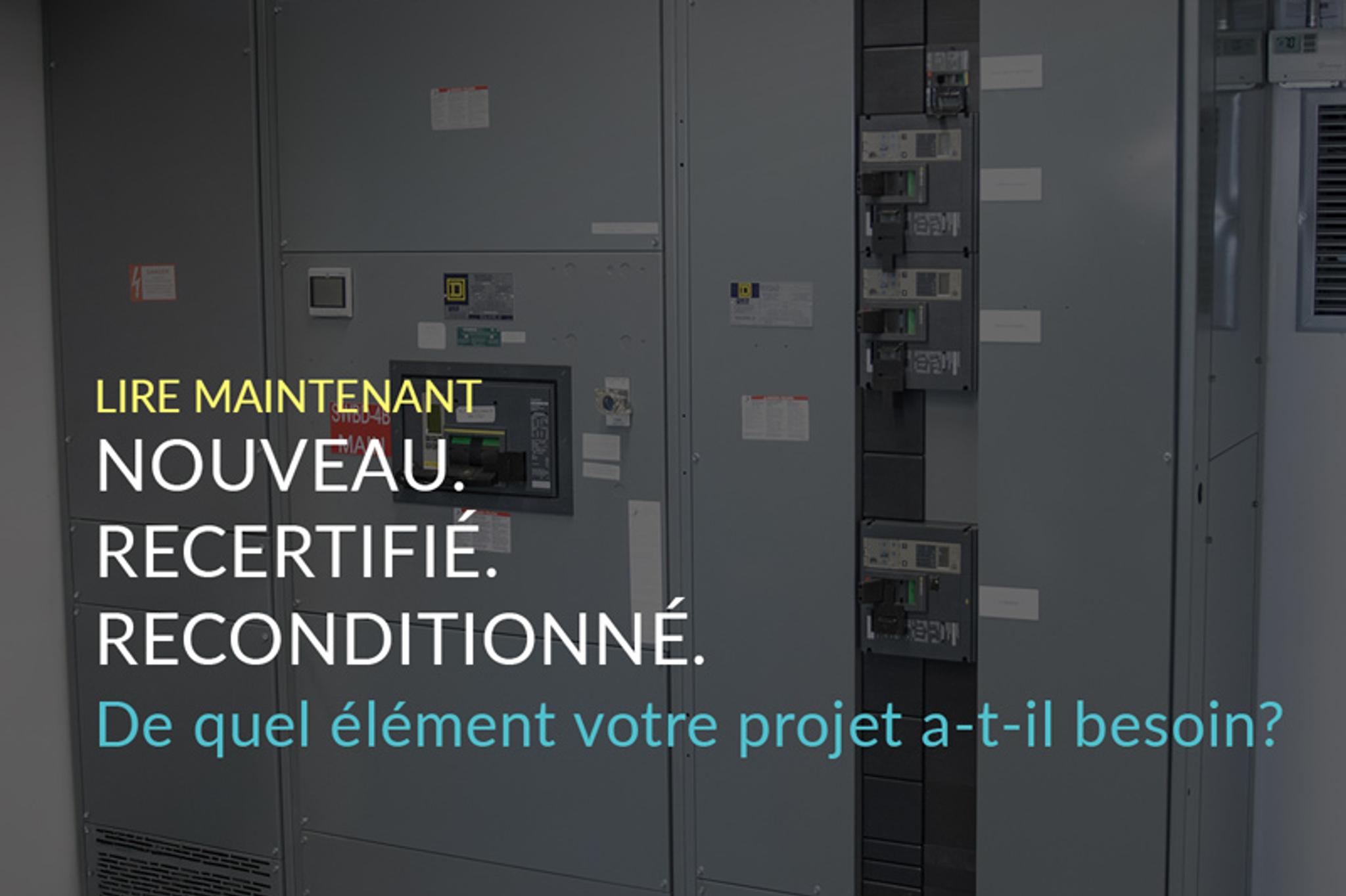 Reconditioned UL891 switchboard for industrial applications