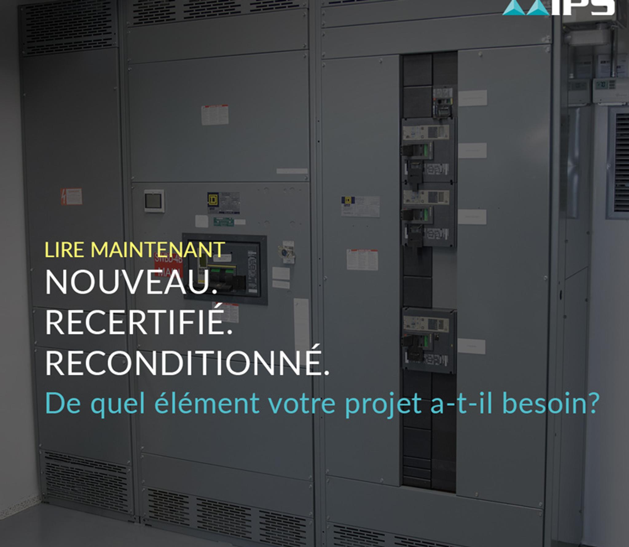 Reconditioned UL891 switchboard for industrial applications