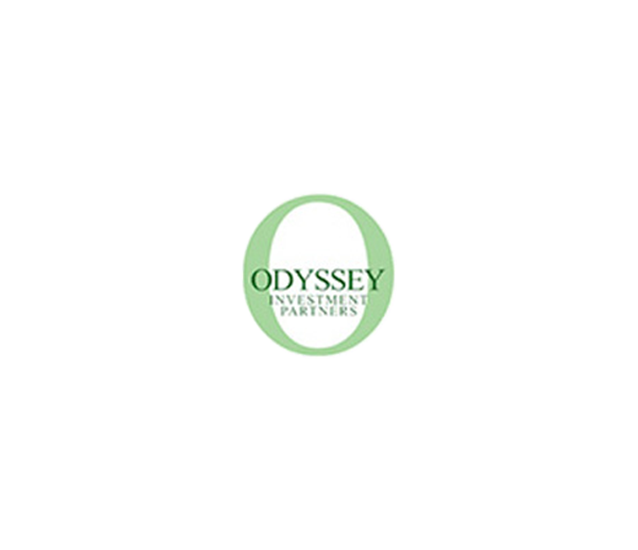 Logo vert d’Odyssey Investment Partners sur fond blanc