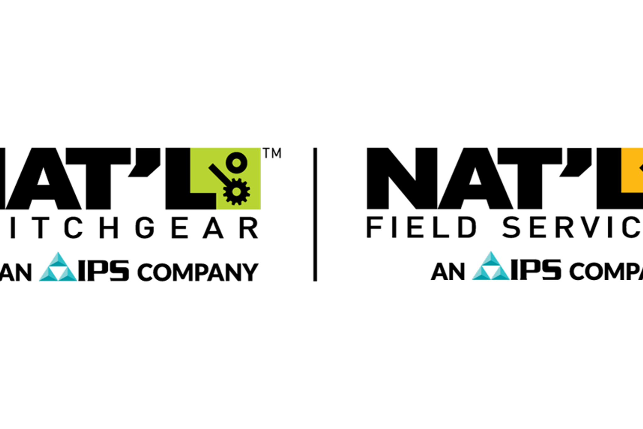 Logos NAT’L Switchgear et NAT’L Field Services, sociétés d’IPS