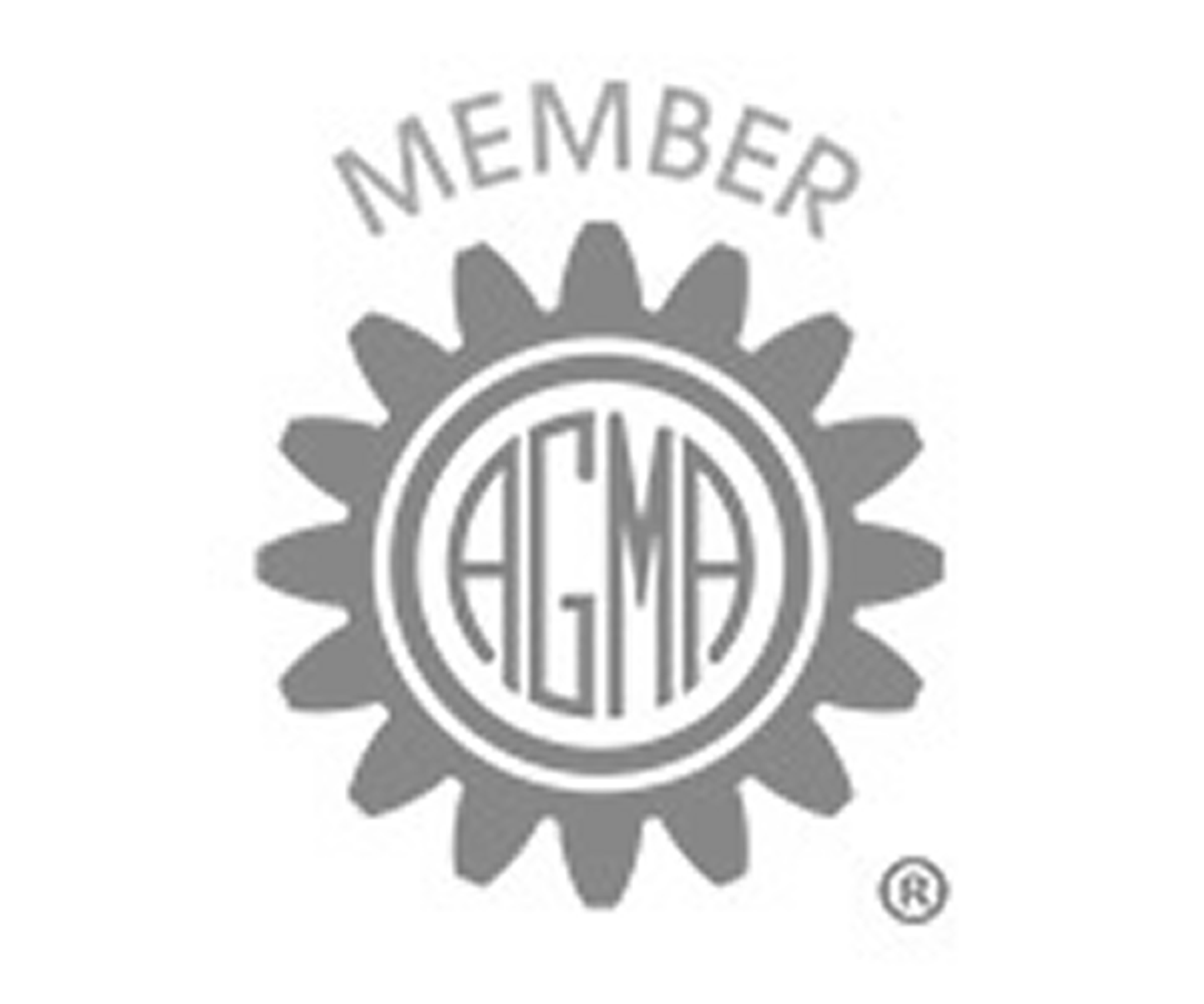 American Gear Manufacturers Association (AGMA) member logo for power transmission excellence