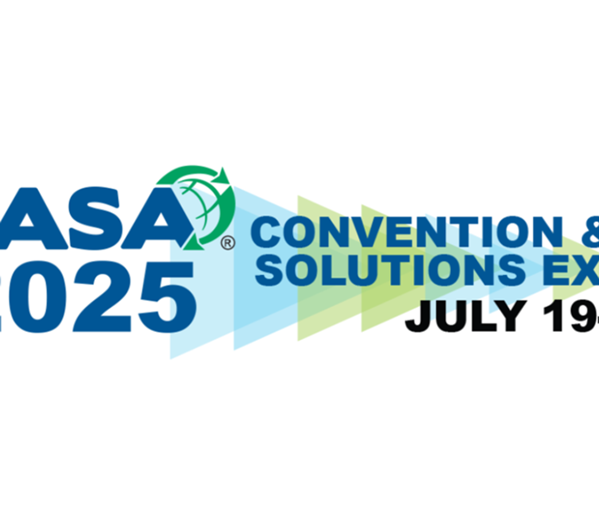 Logo de l’EASA Convention & Solutions Expo 2025, du 19 au 22 juillet.
