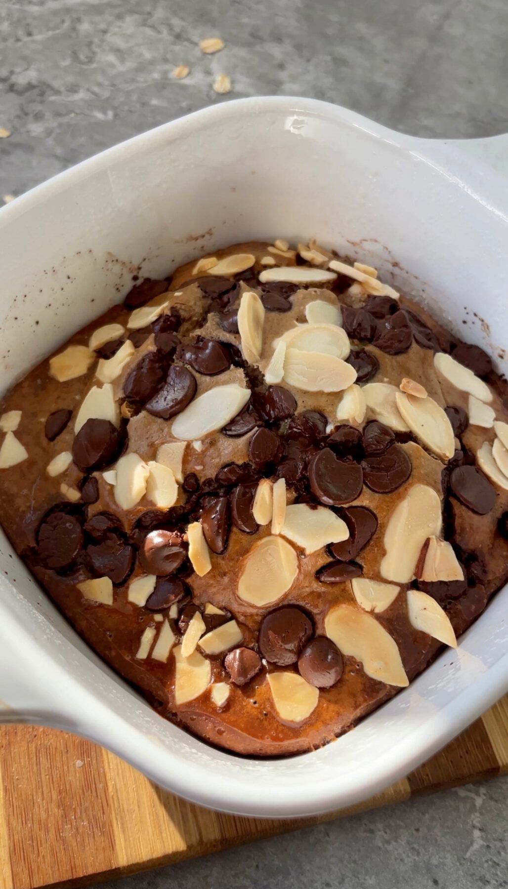Chocolate & Cardamom Baked Oatmeal