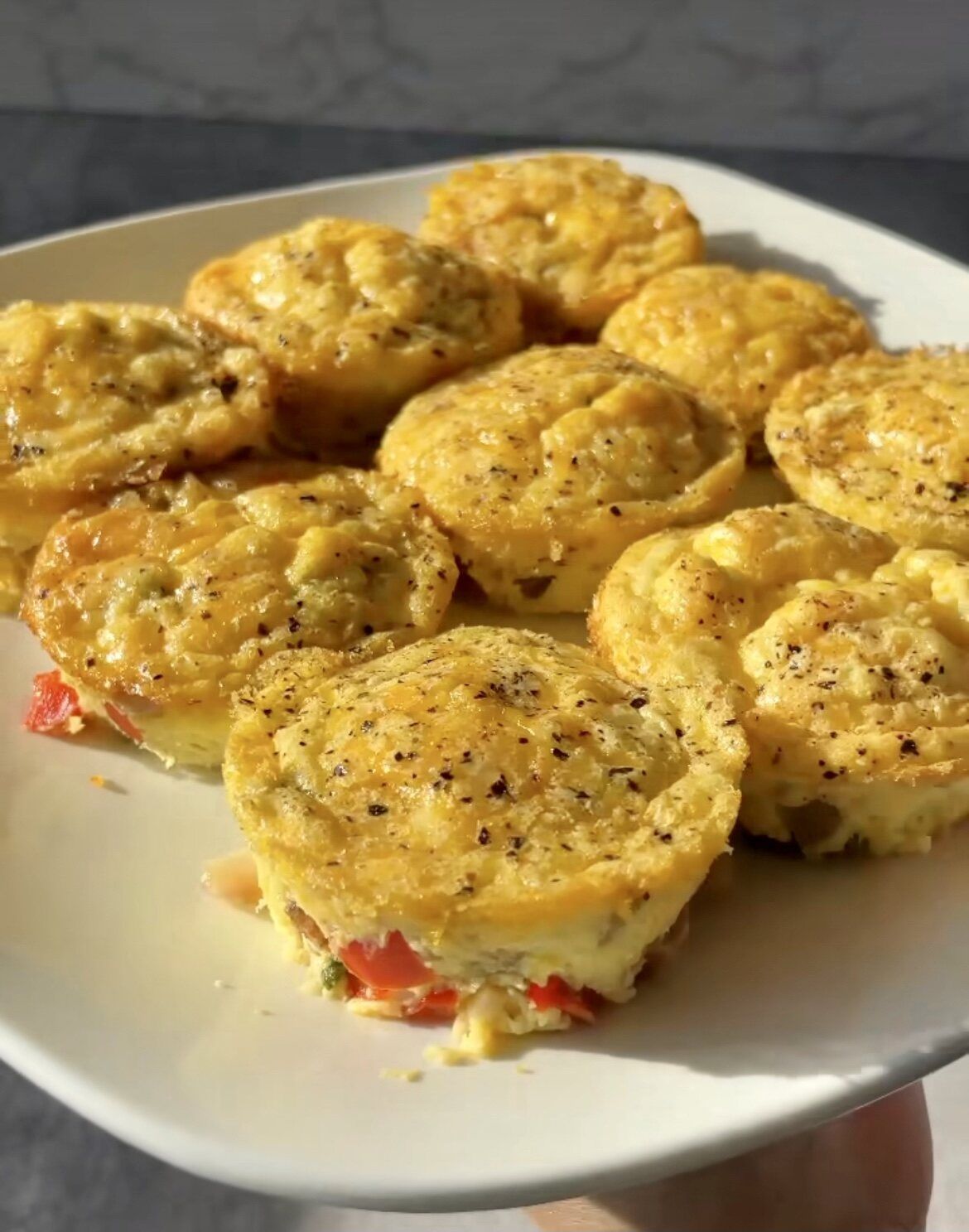Chicken Sausage Egg Bites