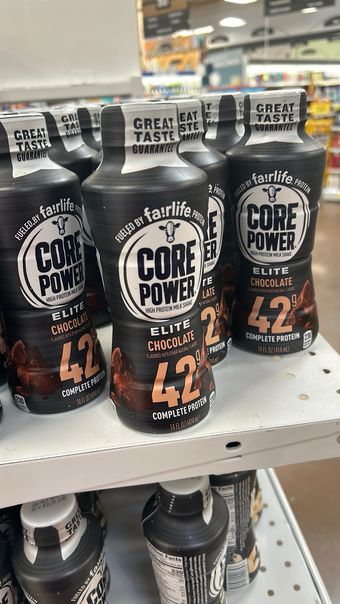 Core Power, Elite High Protein Milkshake, barcode: 0811620020633, has 6 potentially harmful, 2 questionable, and
    1 added sugar ingredients.
