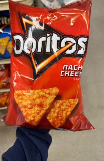Doritos , Doritos Nacho Cheese Flavored Tortilla Chips 9.25 oz, barcode: 0028400516464, has 9 potentially harmful, 7 questionable, and
    2 added sugar ingredients.