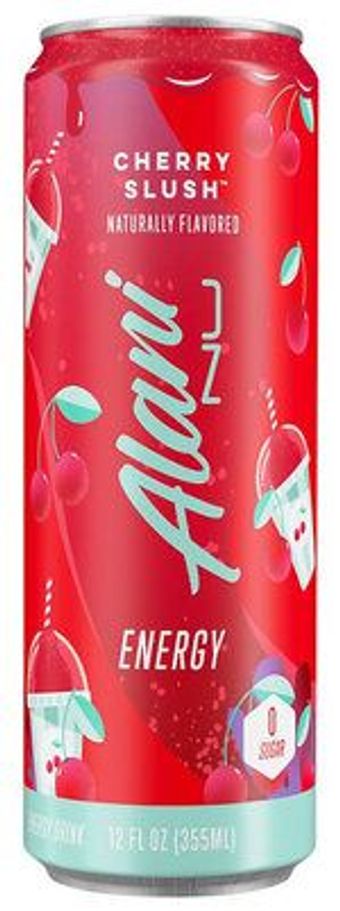 Alani Nu, Alani Nu Cherry Slush Energy Drink 12 Fl Oz, barcode: 0810030512257, has 3 potentially harmful, 5 questionable, and
    0 added sugar ingredients.