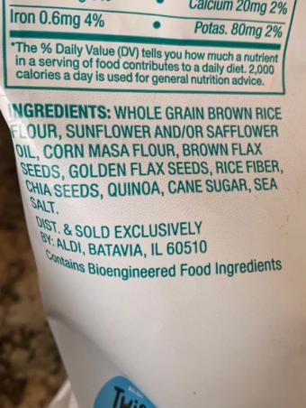 Live G Free, Live G Free Gluten Free Sea Salt Brown Rice Crisps, barcode: 4061464036710, has 0 potentially harmful, 2 questionable, and
1 added sugar ingredients.