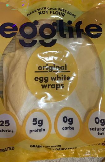 Egglife, Wraps 6 ea, barcode: 0810023540007, has 0 potentially harmful, 2 questionable, and
    0 added sugar ingredients.