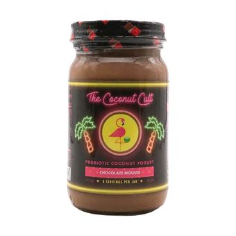 Lovebiotics Llc, CHOCOLATE MOUSSE PROBIOTIC COCONUT YOGURT, CHOCOLATE MOUSSE, barcode: 0850007391058, has 0 potentially harmful, 0 questionable, and
    1 added sugar ingredients.