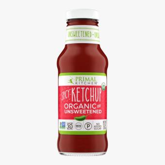 Primal Kitchen, Unsweetened Organic Spicy Ketchup , barcode: 0855232007309, has 0 potentially harmful, 0 questionable, and
    0 added sugar ingredients.