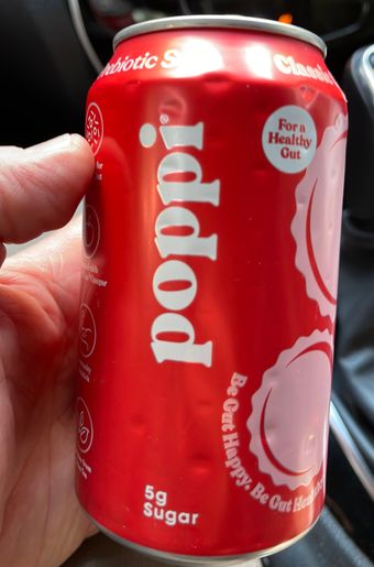 Poppi, Poppi Classic Cola Prebiotic Soda 12 Oz, barcode: 0810063710293, has 0 potentially harmful, 2 questionable, and
    1 added sugar ingredients.