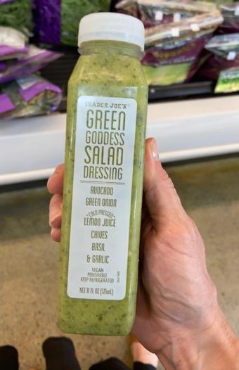 Trader Joe's, Trader Joe's Green Goddess Salad Dressing, barcode: 0000000599917, has 0 potentially harmful, 0 questionable, and
    0 added sugar ingredients.