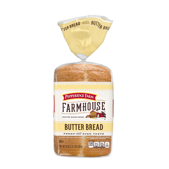 Pepperidge Farm Inc, BUTTER BREAD, BUTTER, barcode: 0014100049555, has 1 potentially harmful, 6 questionable, and
    1 added sugar ingredients.