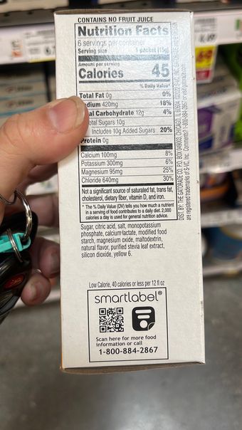 Gatorlyte Rapid Rehydration, barcode: 0052000052824, has 2 potentially harmful, 6 questionable, and
    2 added sugar ingredients.